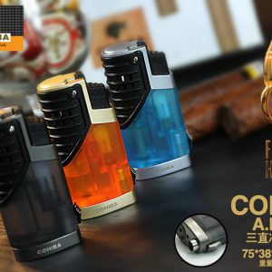 Bật lửa khò Cigar Cao cấp 3 tia Cohiba