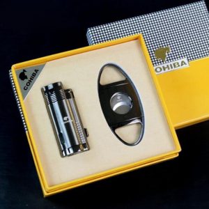 Bộ dao, bật khò Cohiba